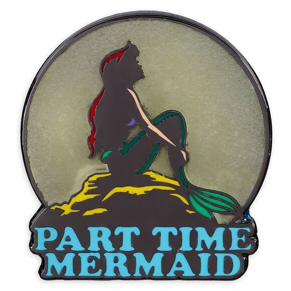 Disney - Ariel Glow-In-The-Dark Pin - The Little Mermaid - Picture 1 of 3